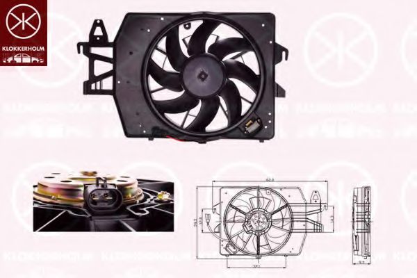 Ventilator, radiator