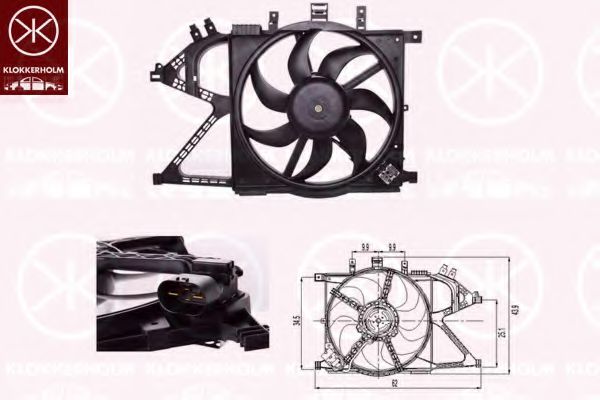 Ventilator, radiator