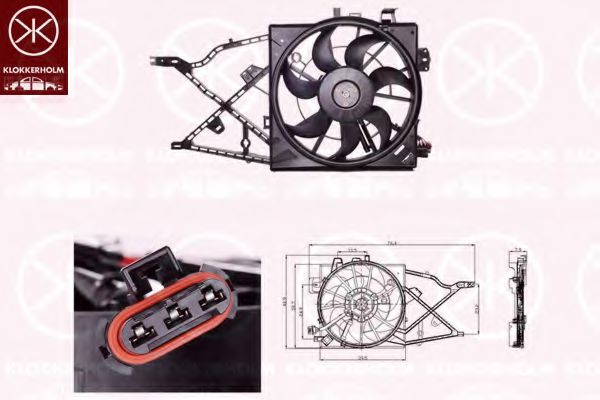 Ventilator, radiator