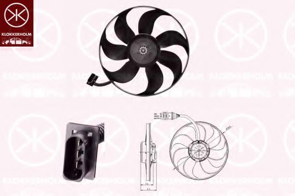 Ventilator, radiator