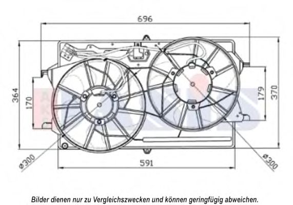 Ventilator, radiator