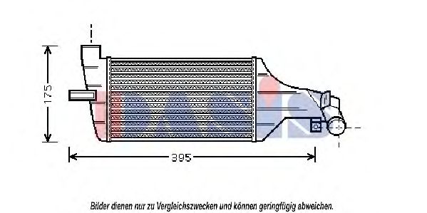 Intercooler, compresor