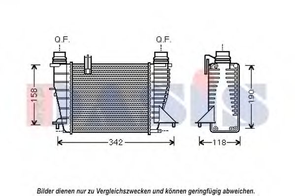 Intercooler, compresor