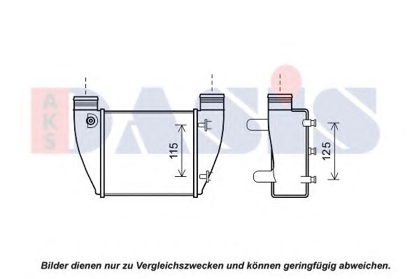 Intercooler, compresor